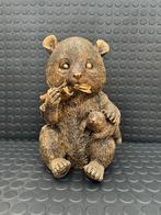 panda (goud/zwart) 30x20cm/Nieuw!, Ophalen of Verzenden, Nieuw, Dier