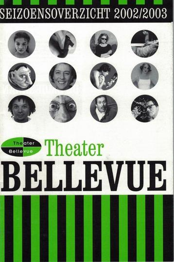 Seizoensoverzicht 2002/2003 Theater Bellevue te Amsterdam. beschikbaar voor biedingen