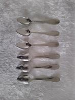 6 Kleine Lepeltjes - Vintage Bestek, Antiek en Kunst, Antiek | Bestek, Ophalen of Verzenden