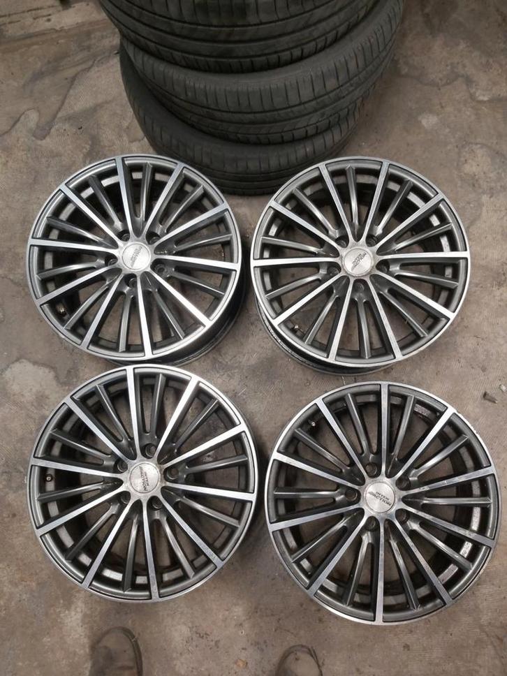 VW Seat Audi Skoda 17" 5x112 LM ALU velgen, Auto-onderdelen, Banden en Velgen, Velg(en), 17 inch, Gebruikt, Ophalen