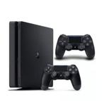 PlayStation 4, Spelcomputers en Games, Spelcomputers | Sony PlayStation 4, Met 2 controllers, Ophalen of Verzenden, Slim, 500 GB