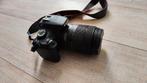 Canon 1200D camera + canon lens 18-135, Ophalen of Verzenden, Zo goed als nieuw, Canon, Geen optische zoom