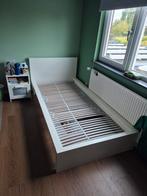 Malm 1 persoonsbed, Huis en Inrichting, Ophalen, Gebruikt, 90 cm, Eenpersoons