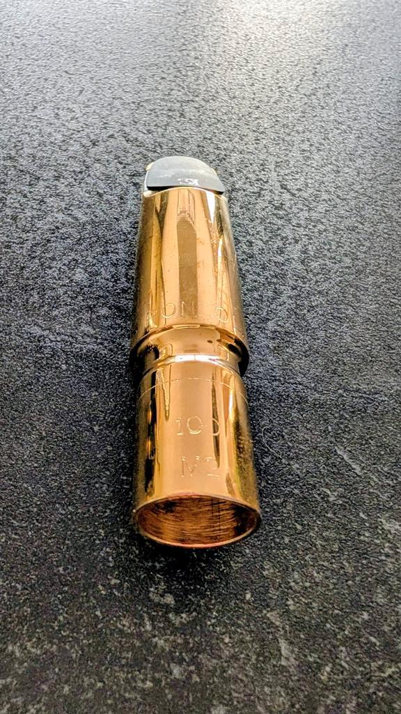 Peter Ponzol Tenorsax Mondstuk 100 M2, Muziek en Instrumenten, Instrumenten | Toebehoren, Gebruikt, Saxofoon, Ophalen of Verzenden