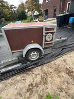 Honden kar voor achter de auto, Ophalen, Gebruikt