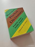 woordenboek arabisch- engels pocket dictionary, Boeken, Woordenboeken, Ophalen of Verzenden, Gelezen, Overige uitgevers, Engels