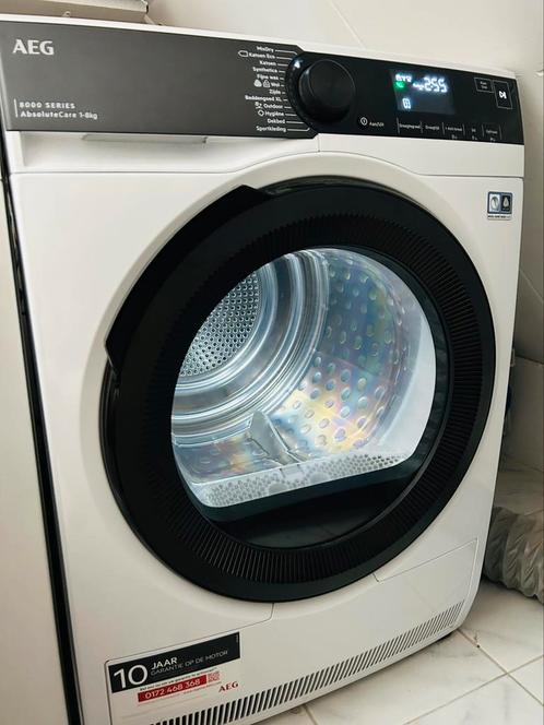 AEG TR868A4B A+++ Warmtepompdroger wasdroger| 1,5 jaar oud, Witgoed en Apparatuur, Wasdrogers, Zo goed als nieuw, Overige typen