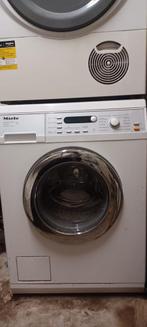 Miele W5847 Softcare System Wasmachine, Ophalen, Gebruikt, Voorlader, 85 tot 90 cm