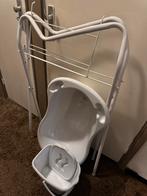 Babybadje met Standaard en Luieremmer, Gebruikt, Badje, Standaard, Ophalen