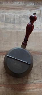 Koper messing asbak. Holland-Amerika lijn., Ophalen of Verzenden, Gebruikt, Motorboot of Zeilboot, Gebruiksvoorwerp