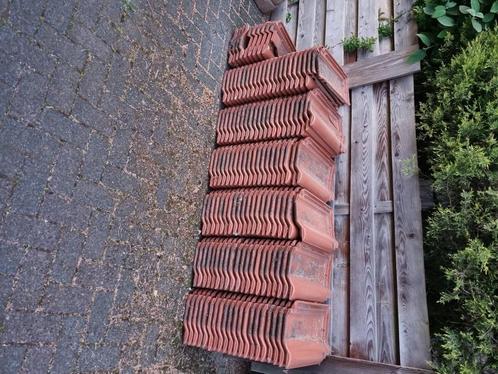 Dakpannen, Doe-het-zelf en Verbouw, Dakpannen en Dakbedekking, Gebruikt, Dakpannen, Steen of Klei, Overige kleuren, 15 m² of meer