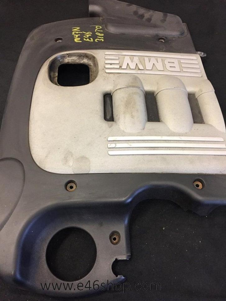 Afdekplaat motor BMW E46 318d 320d m47n  oem 11147787330, Auto-onderdelen, Motor en Toebehoren, BMW, Gebruikt, Ophalen of Verzenden