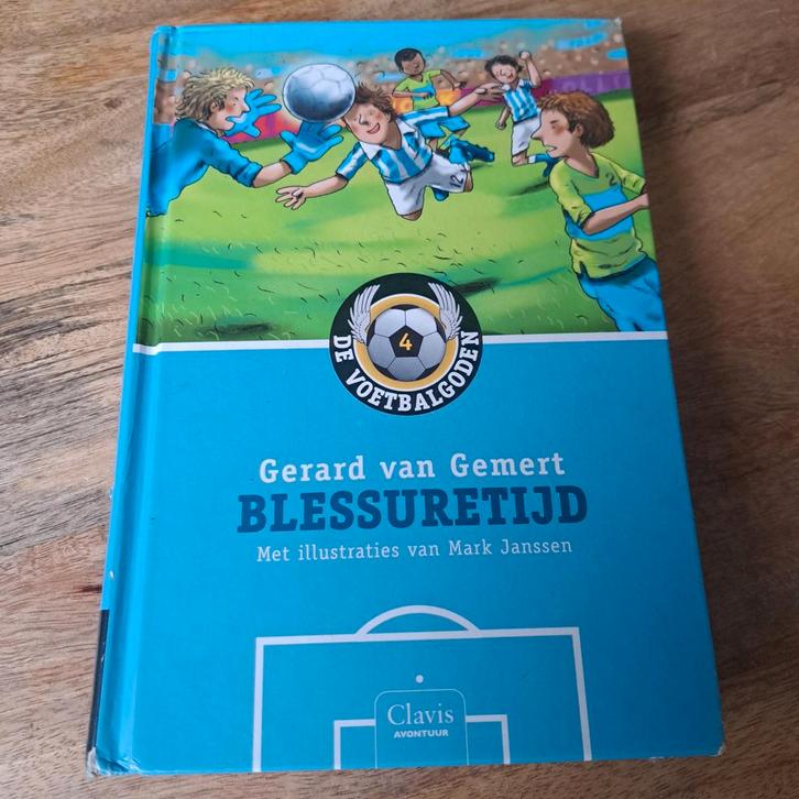 Gerard van Gemert - Blessuretijd, Boeken, Kinderboeken | Jeugd | 10 tot 12 jaar, Gelezen, Ophalen of Verzenden