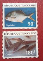 Togo 1995 ,2 pzs vissen MNH, Verzenden, Overige landen, Postfris