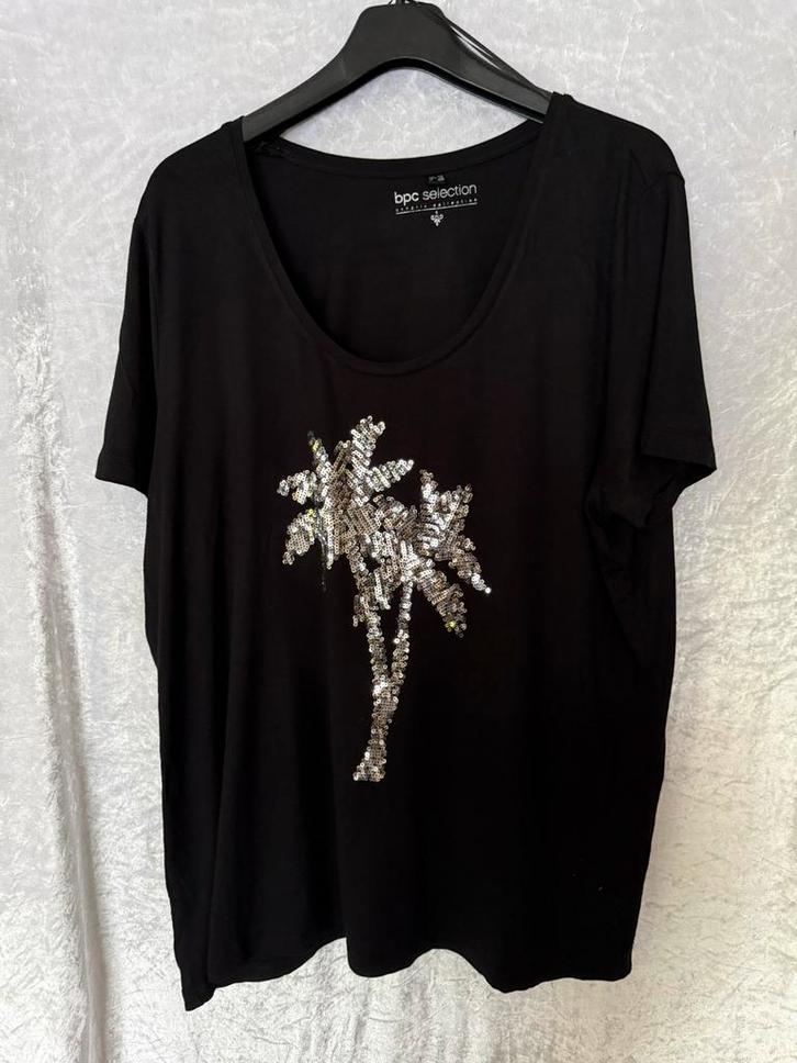 BPC collection Bonprix shirt 52/54, Kleding | Dames, Grote Maten, Zo goed als nieuw, Shirt of Top, Zwart, Ophalen of Verzenden