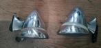 Twee gebruikte klassieke kuipspiegels chrome, Auto-onderdelen, Spiegels, Ophalen of Verzenden, Gebruikt, Overige automerken