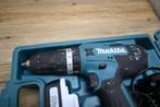 Makita HP488D Schroeftol + 2 accu's 18V 2AH, Ophalen of Verzenden, Zo goed als nieuw