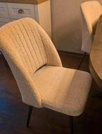 2 Stijlvolle Teddy Eetkamerstoelen, Huis en Inrichting, Stoelen, Ophalen, Twee, Overige kleuren, Zo goed als nieuw