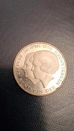 Gulden dubbelkop fl 1 één gulden 1980, Postzegels en Munten, Ophalen of Verzenden, Koningin Beatrix