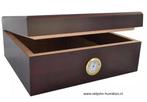 ANGELO  HUMIDOR  CEDERHOUT + CHERRY FINISH SIGARENKIST   h32, Verzenden, Nieuw, Tabaksdoos of Verpakking