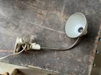 Retro DDR Werkplaatslamp Vintage Industrieel, Huis en Inrichting, Lampen | Tafellampen, Ophalen, Gebruikt, 50 tot 75 cm, Metaal