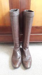 Leren laarzen bruin maat 41 (merk Bitter), Kleding | Dames, Schoenen, Hoge laarzen, Bruin, Ophalen of Verzenden, Zo goed als nieuw