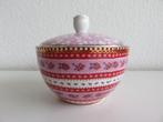 Pip Studio Floral Ribbon rood roze porseleinen suikerpot, Huis en Inrichting, Keuken | Servies, Overige typen, Ophalen of Verzenden