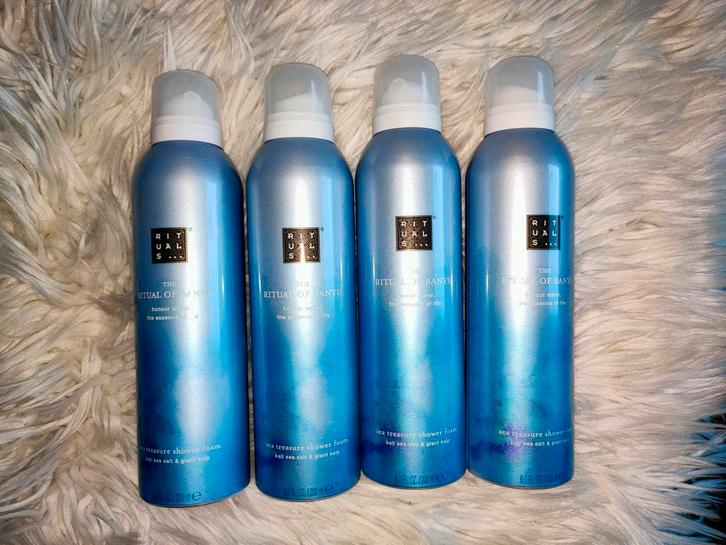 Rituals of Banyu Douchefoam Showerfoam 4x nieuw foam, Sieraden, Tassen en Uiterlijk, Uiterlijk | Lichaamsverzorging, Nieuw, Ophalen of Verzenden