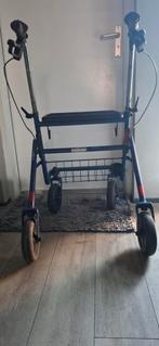 Rollator blauw, Ophalen