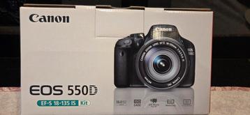 Canon EOS met cullmann statief en tas. beschikbaar voor biedingen