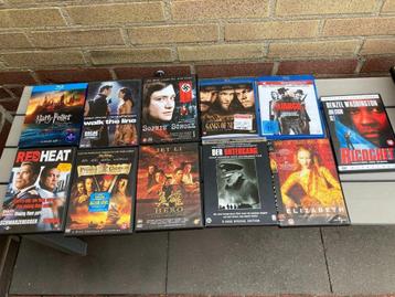 11 DVD's (o.a. Red Heat - der Untergang) beschikbaar voor biedingen