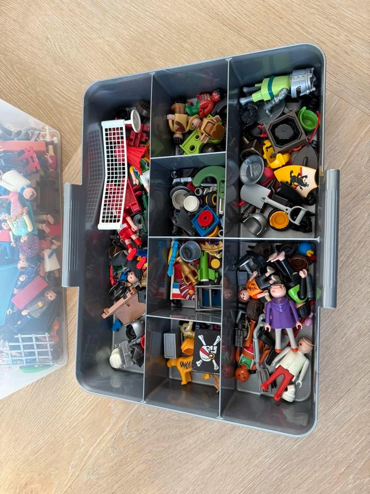 3 grote bakken Playmobil, Kinderen en Baby's, Speelgoed | Playmobil, Gebruikt, Los playmobil, Ophalen