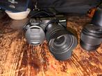 Panasonic Lumix GX9 + 20-60mm + 25mm f1.7+ 45mm-200mm lenzen, Ophalen of Verzenden, Zo goed als nieuw, Overige Merken, 8 keer of meer