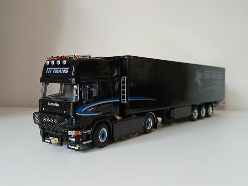 Wsi Scania 4 serie V8 FH-Trans, Hobby en Vrije tijd, Modelauto's | 1:50, Zo goed als nieuw, Bus of Vrachtwagen, Wsi, Ophalen of Verzenden