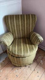 Oude fauteuil, Huis en Inrichting, Fauteuils, Ophalen, Zo goed als nieuw, 50 tot 75 cm