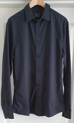 Zgan..slim fit overhemd van H&M..mt:l, Kleding | Heren, Overhemden, B, Zwart, Ophalen of Verzenden, Halswijdte 41/42 (L)