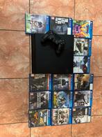 PS4 1TB + 14 Games, Controller & Kabels!, Ophalen of Verzenden, 1 TB, Met 1 controller, Original