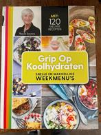 Grip Op Koolhydraten - Yvonne Lemmers, Boeken, Kookboeken, Voorgerechten en Soepen, Ophalen of Verzenden, Zo goed als nieuw, Gezond koken