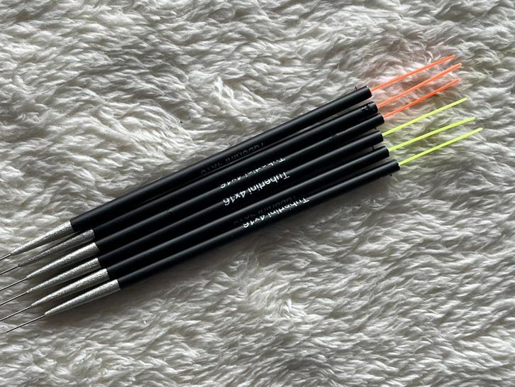 adv 81 BULK / NIEUW set 10 x set 6 dobbers TUBERTINI 0,50 gr, Watersport en Boten, Hengelsport | Witvissen, Nieuw, Dobber of Lood