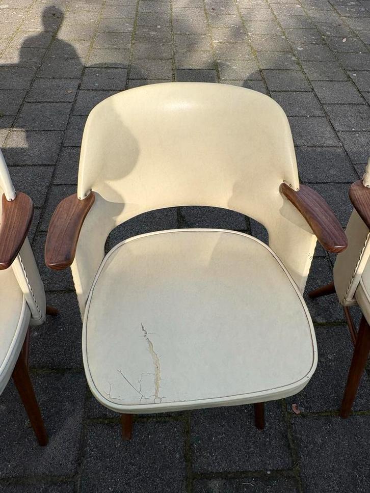 4 Vintage Cees Braakman FT30 Eetkamerstoelen, Antiek en Kunst, Antiek | Meubels | Stoelen en Banken, Ophalen of Verzenden