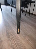 Ikea Eettafel Zwart - Gebruikt, Huis en Inrichting, Stoffering | Vloerbedekking, Ophalen, Gebruikt, Zwart, Minder dan 10 m²
