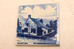 Wandtegel Marten schiermonnikoog 49606, Huis en Inrichting, Ophalen of Verzenden, Gebruikt