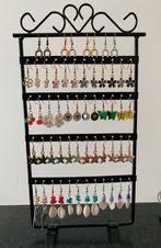 Handgemaakte oorbellen oorhangers kleine prijsjes hart bloem, Ophalen, Overige materialen, Hangers, Overige kleuren