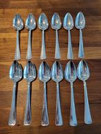 Haags lofje Dinerlepels SOLA 100 verzilverd, Huis en Inrichting, Keuken | Bestek, Ophalen of Verzenden, Zo goed als nieuw, Vaatwasserbestendig