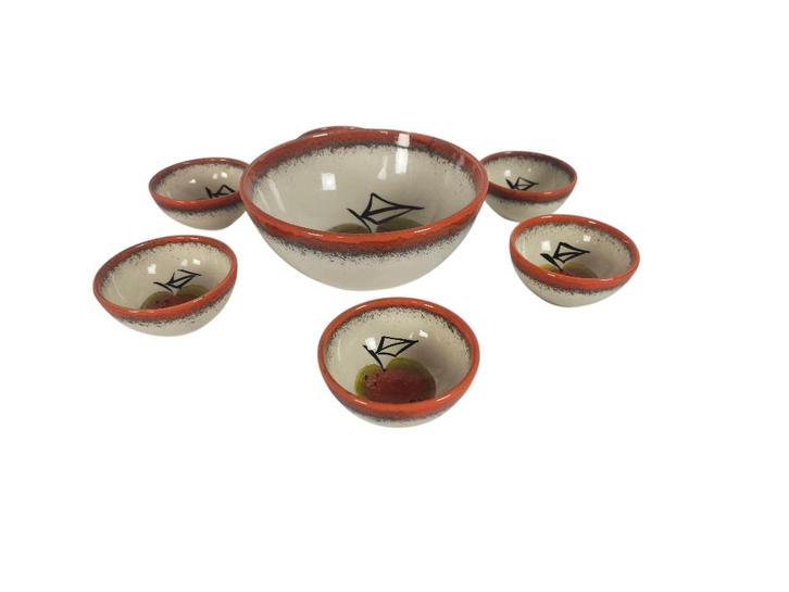 Zell am Harmersbach - decor Eva - 7-delig - W-Germany - 70s, Antiek en Kunst, Antiek | Keramiek en Aardewerk, Ophalen of Verzenden