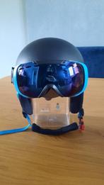 Skihelm kind met bijpassende (sneeuw)bril, Overige merken, Gebruikt, Ophalen of Verzenden, Kleding