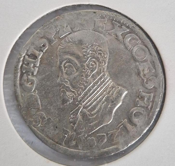 Nederland 1572 - halve Philipsdaalder, Postzegels en Munten, Munten | Nederland, Losse munt, Overige waardes, Vóór koninkrijk