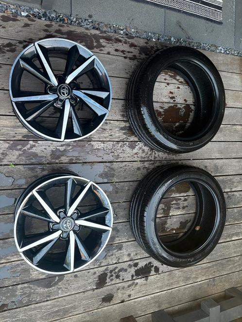2 velgen plus banden voor toyota, Auto-onderdelen, Banden en Velgen, Banden en Velgen, All Season, 17 inch, 225 mm, Personenwagen