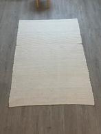 Kleed Tapijt 100% wol, natuurlijk materiaal 140x200cm, Gebruikt, 100 tot 150 cm, Beige, Ophalen of Verzenden