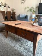 Salontafel - Hout, Huis en Inrichting, Tafels | Salontafels, Ophalen, Gebruikt, 100 tot 150 cm, 50 tot 100 cm